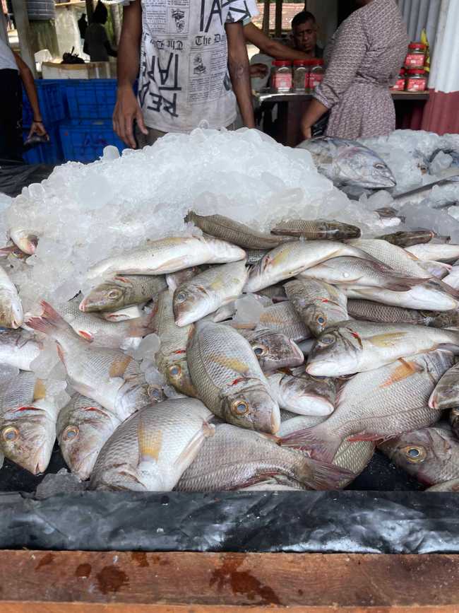 Kalukanda House Fish market
